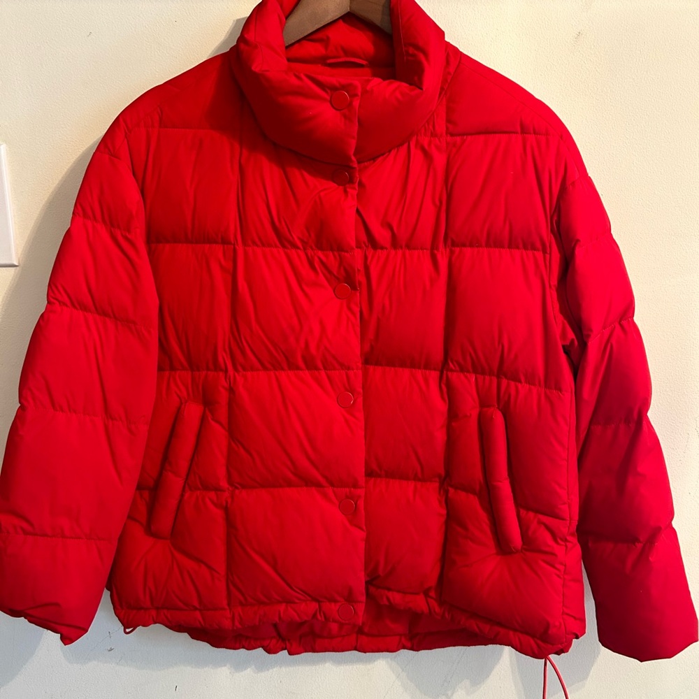 Red Puffer Jacket - image 3